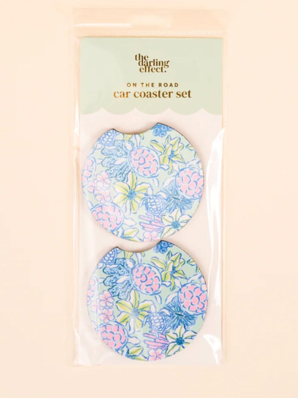 Coastal Cove On the Road Car Coaster Set